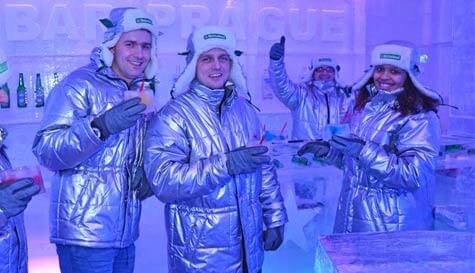 ice bar stag do