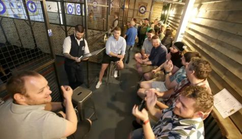 indoor axe throwing stag do