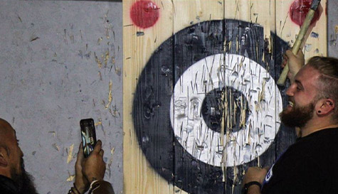 indoor axe throwing stag do