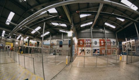 indoor street football challenge stag do