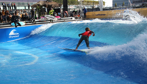 indoor surfing stag do