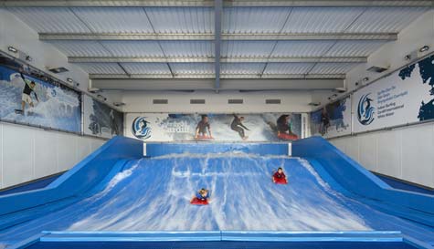 indoor bodyboarding stag do