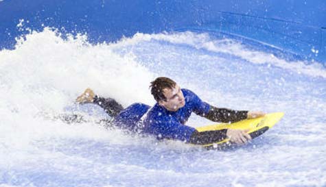 indoor bodyboarding stag do