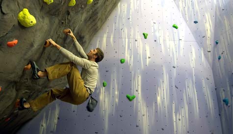 indoor climbing stag do