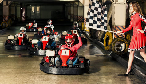 indoor go karting stag do