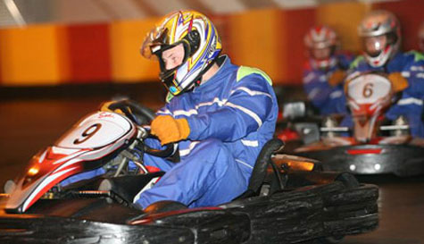 indoor go karting stag do