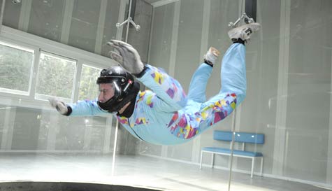 indoor skydiving stag do