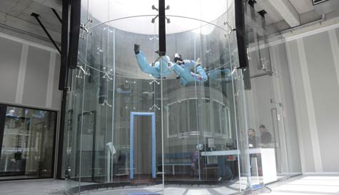 indoor skydiving stag do