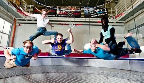 indoor skydiving stag do