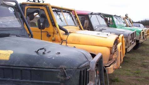 jeep driving stag do