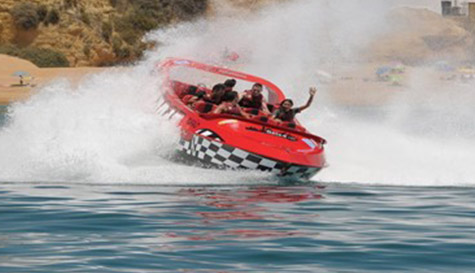 jet boat stag do