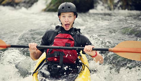 kayaking stag do