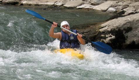 kayaking stag do