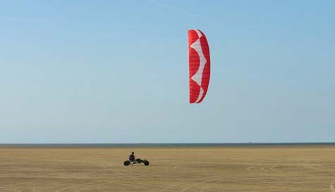 kite buggying stag do