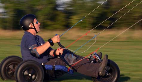 kite buggying stag do