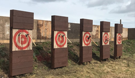 knife and axe throwing stag do
