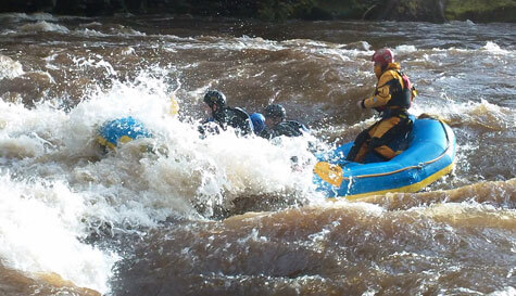 manmade rafting stag do