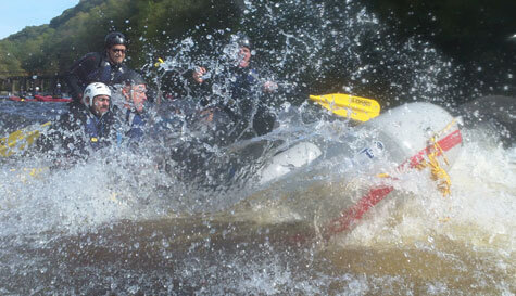 manmade rafting stag do