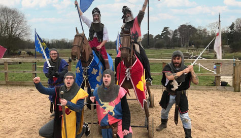 medieval jousting stag do