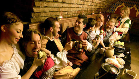 medieval banquet stag do