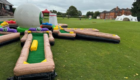 Mobile Inflatable Crazy Golf