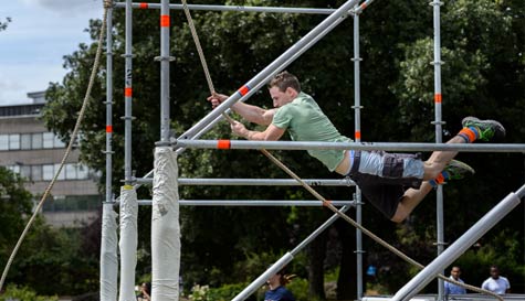 ninja warrior assault course stag do