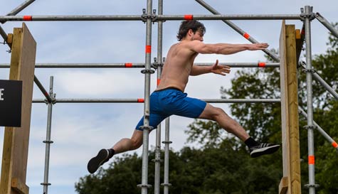 ninja warrior assault course stag do