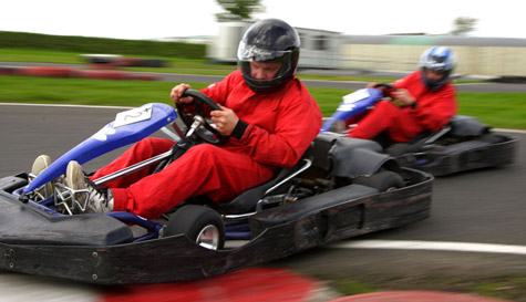 go karting outdoor stag do