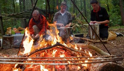 overnight bushcraft survival stag do