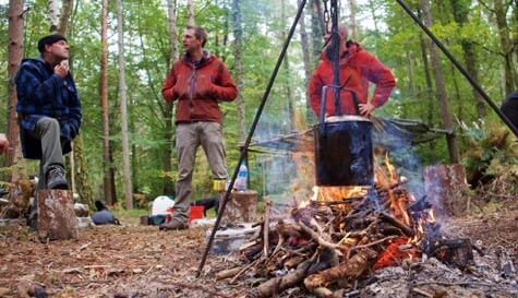 overnight bushcraft survival stag do