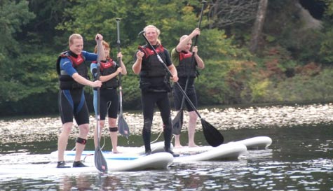 paddleboarding stag do