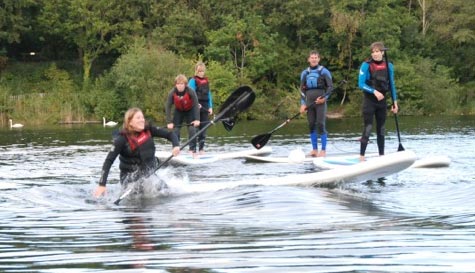 paddleboarding stag do