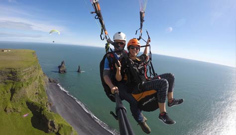 paragliding stag do