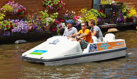 pedalo treasure hunt stag do