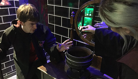 harry potter themed escape room stag do