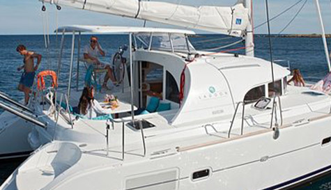 private catamaran cruise stag do