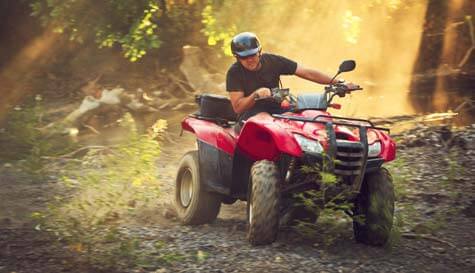 quad biking stag do