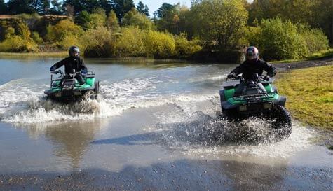 quad biking stag do