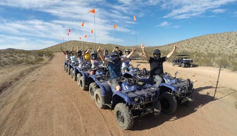 quad biking stag do