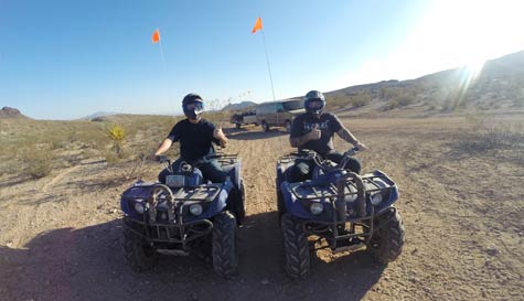 quad biking stag do