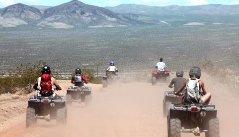 quad biking stag do