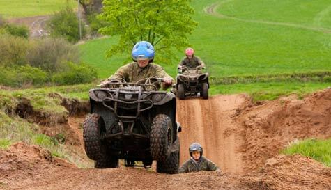 quadbike trekking stag do