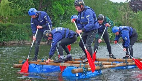 raft building stag do