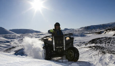 quad biking