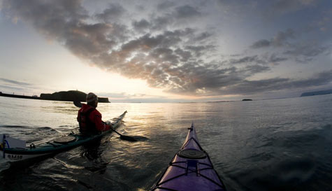 sea kayaking stag do