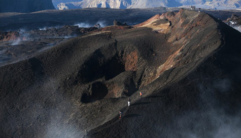 volcano hike stag do