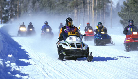 snowmobiles stag do