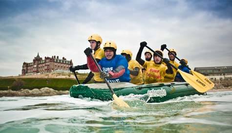 surf rafting stag do