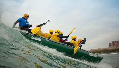 surf rafting stag do