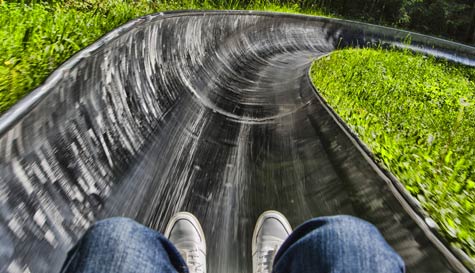 tobogganing stag do